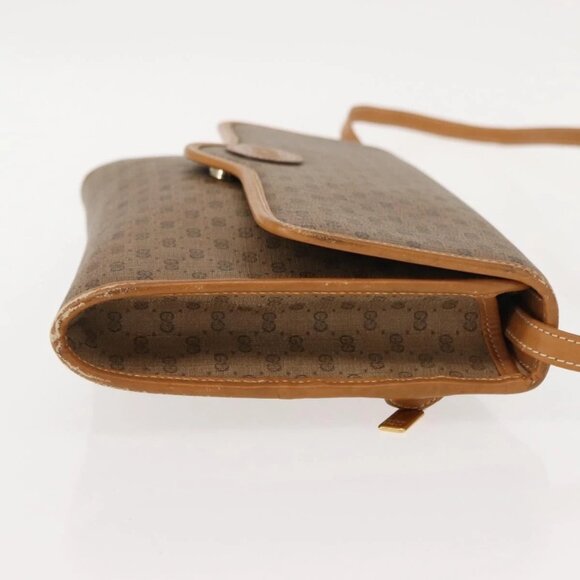 GUCCI Micro GG Supreme Shoulder Bag PVC Beige Gold 004 106 0146 Auth 149323 - Picture 6 of 16